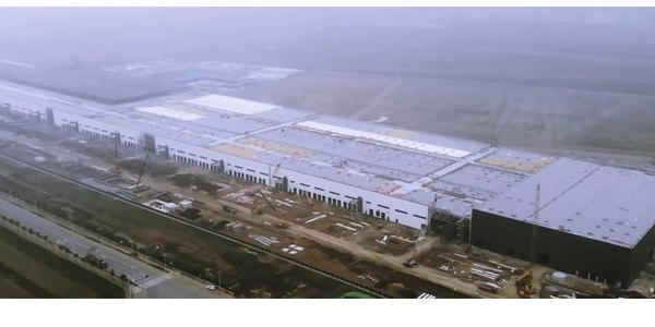 特斯拉：上海超級工廠的基建工程已經接近尾聲